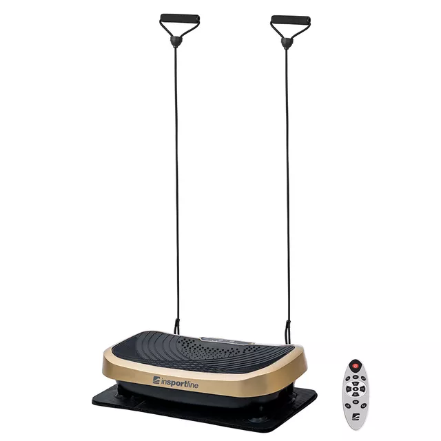 inSPORTline Devyn Vibrationsplatte - champagne