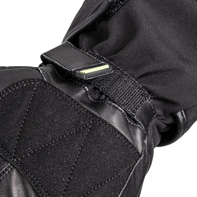 W-TEC HEATride Beheizte Handschuhe - schwarz-fluo green