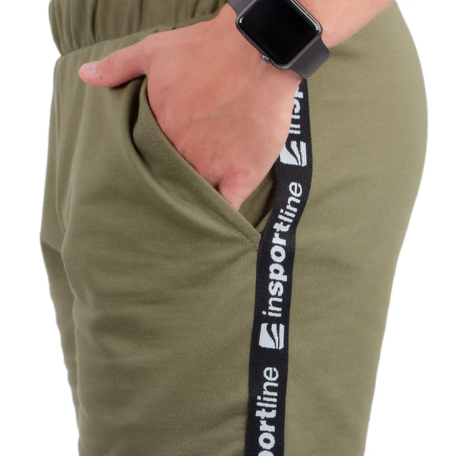 Trainingshose für Herren inSPORTline Easystrap - schwarz