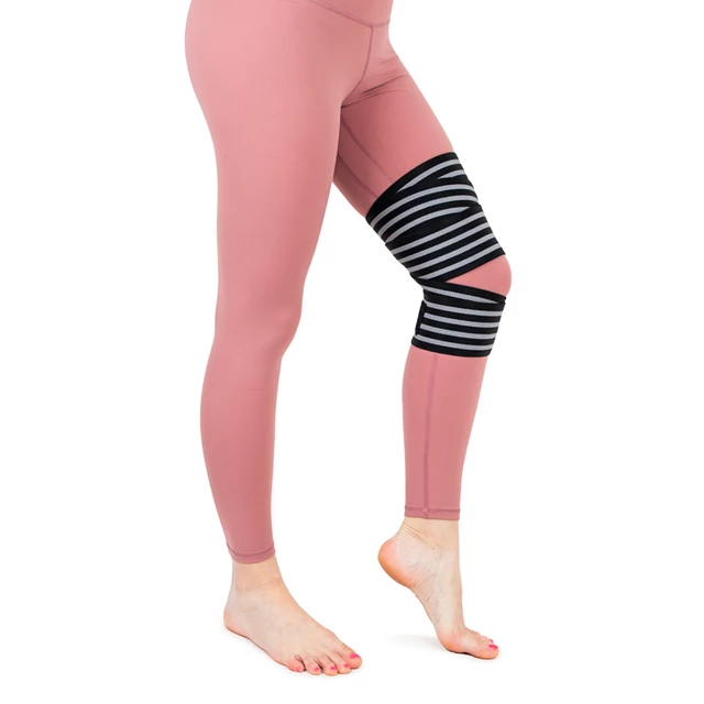Kniebandage inSPORTline Kneesup - blau