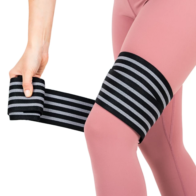 Kniebandage inSPORTline Kneesup - blau