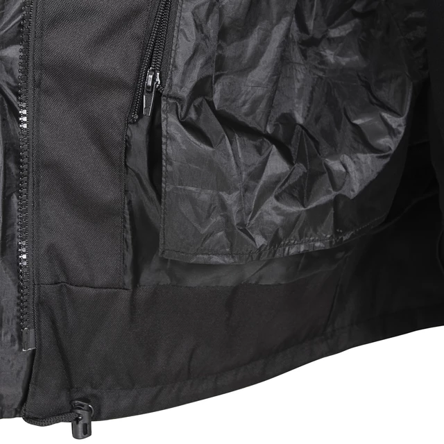 W-TEC Burdys Evo Herren-Motorradjacke - schwarz-grau-rot