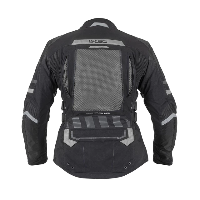 W-TEC Aircross Motorradjacke - schwarz-fluo gelb