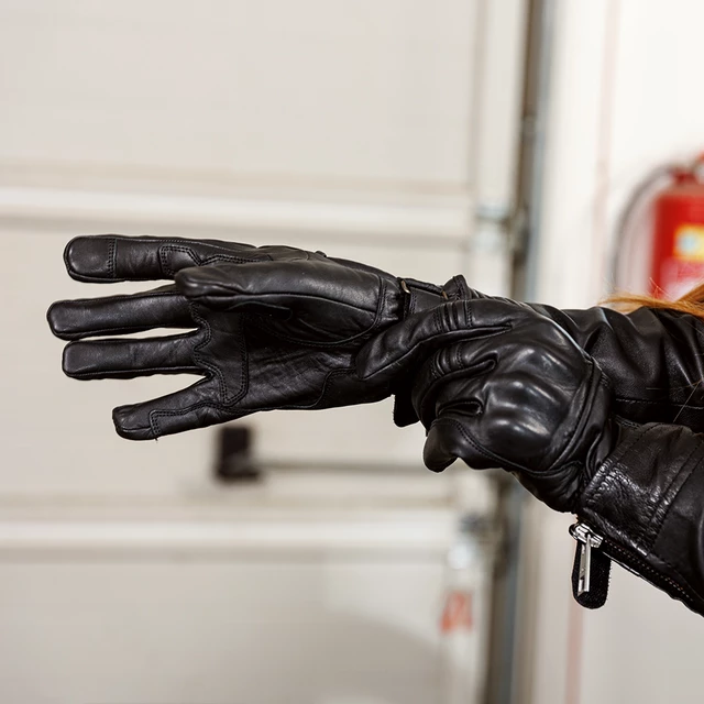 W-TEC Bresco Motorradhandschuhe - schwarz