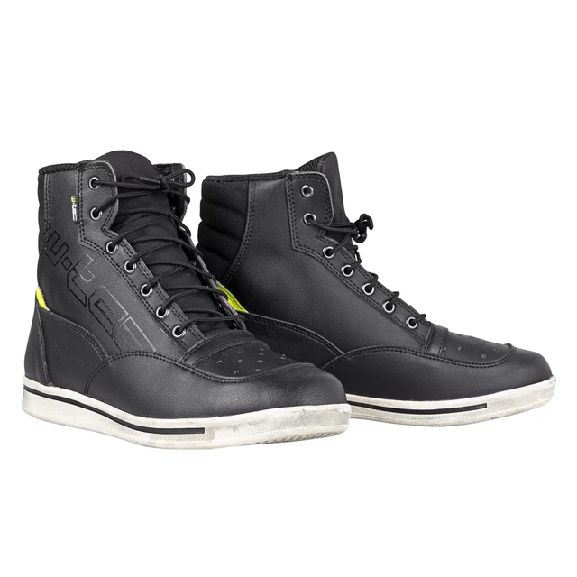 W-TEC Culabus Motorradschuhe - schwarz-fluo - schwarz-fluo