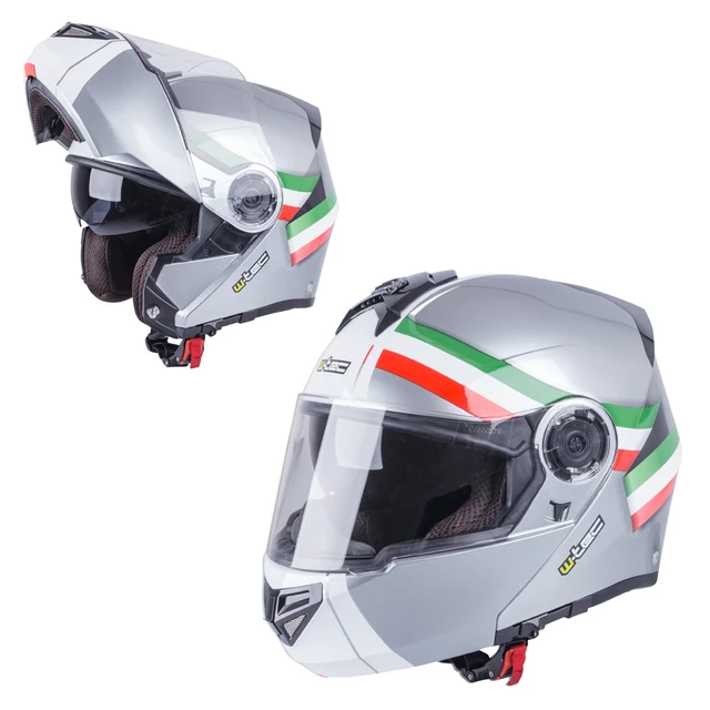 Klappbarer Motorradhelm W-TEC V270 - schwarz