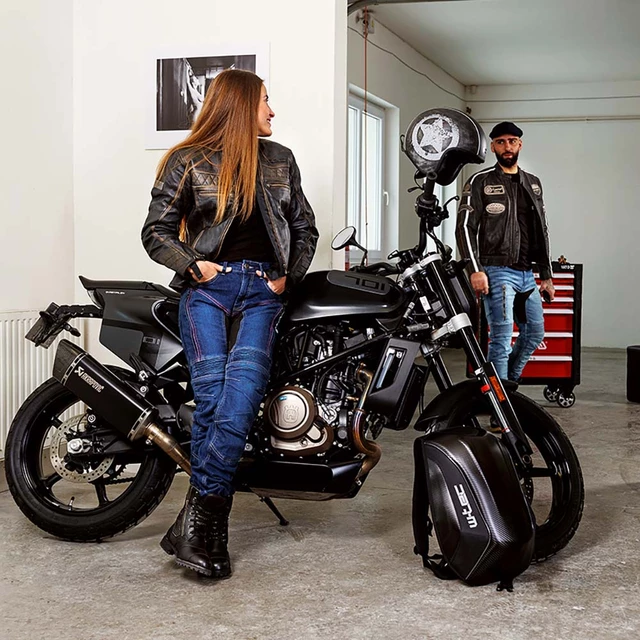 W-TEC Feasel Motorradschuhe - schwarz