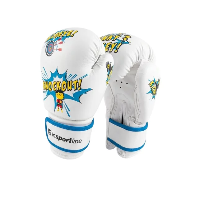 inSPORTline Jabbino Boxhandschuhe für Kinder - weiß - weiß
