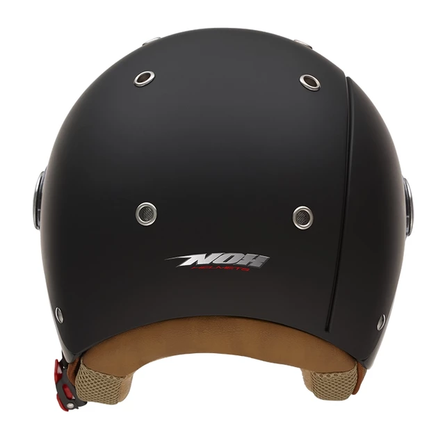 NOX N217K Motorradhelm mit 3 Innengrößen - mattschwarz