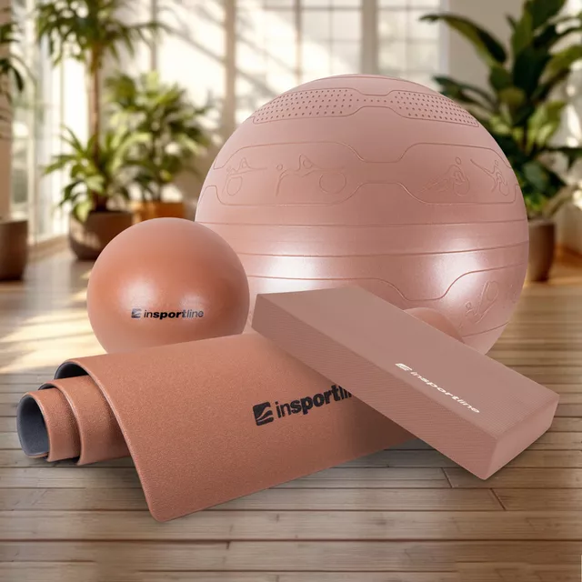 Yoga Set inSPORTline Mokka Mousse