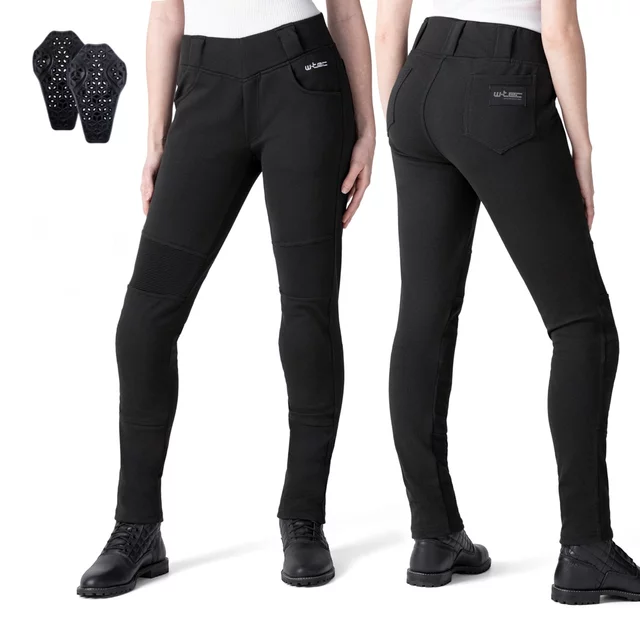 W-TEC Lukrecia Base Moto-Leggings für Frauen - schwarz