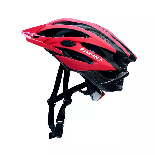 Fahrradhelm Nexelo Straight 430 - tyrkys-bílá