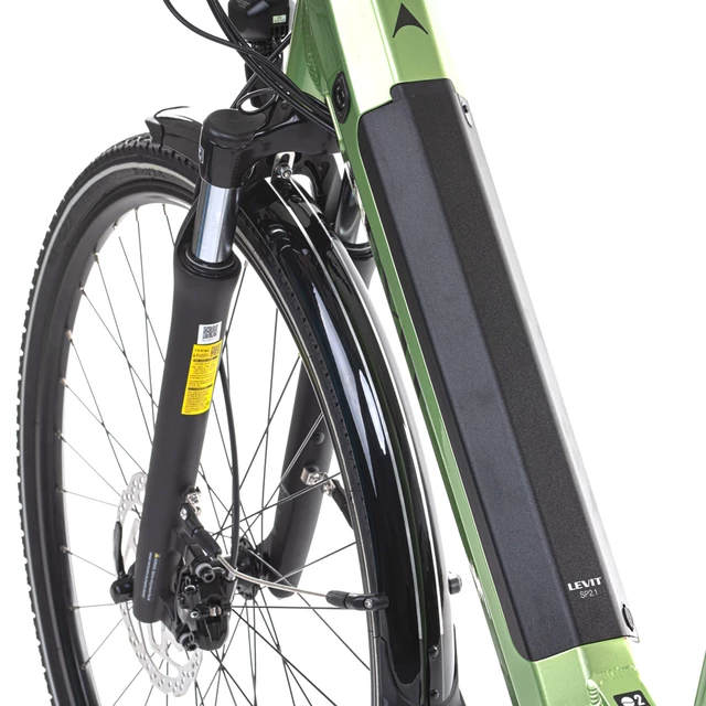 Urban E-Bike Levit Musca Urban HD 630 28" - Modell 2024 - Olive Pearl