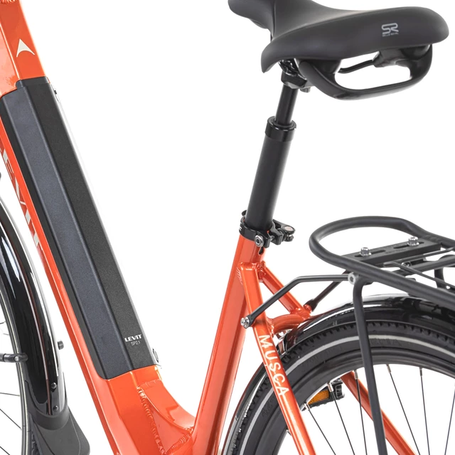 Urban E-Bike Levit Musca Urban HD 468 28" - Modell 2024 - Orange Pearl