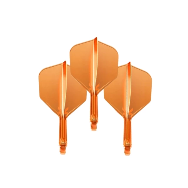 Zielscheibe K-Flex Neon Nr.6 Medium 3St. - fluo orange