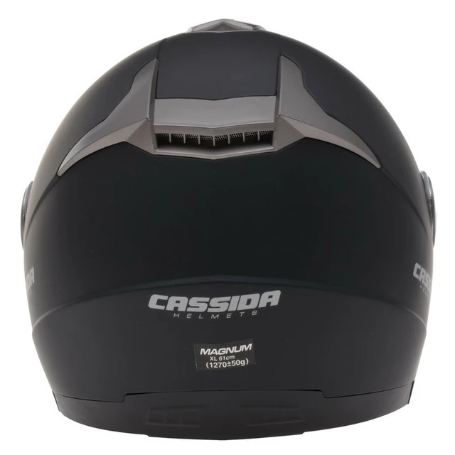 Motorradhelm Cassida Magnum schwarz matt - XS (53-54)