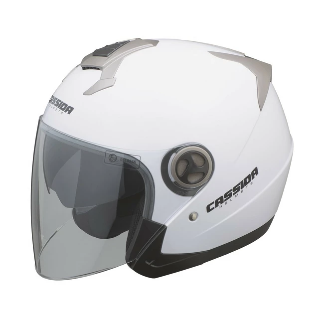 Motorradhelm Cassida Magnum weiß - L(59-60)