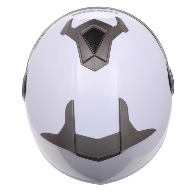 Motorradhelm Cassida Magnum weiß - L(59-60)