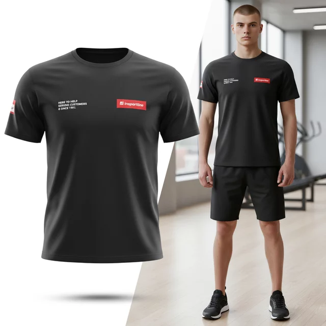 T-shirt inSPORTline Signature - schwarz - schwarz