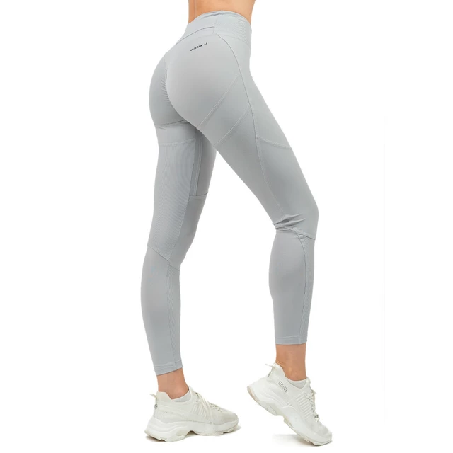 Nebbia GLUTE PUMP 247 Leggings mit hoher Taille - light purple - Grau