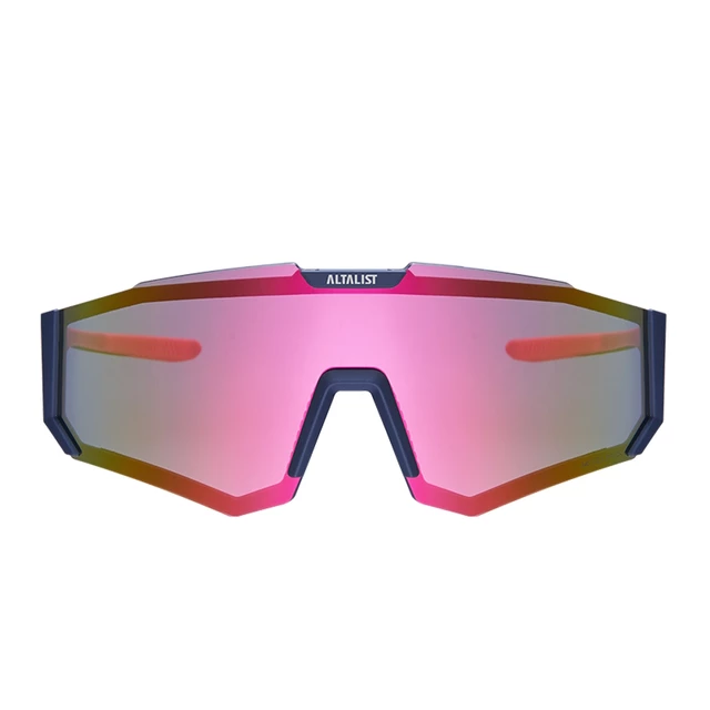 Altalist Kizuna Sport-Sonnenbrille - modro-růžová s růžovými skly