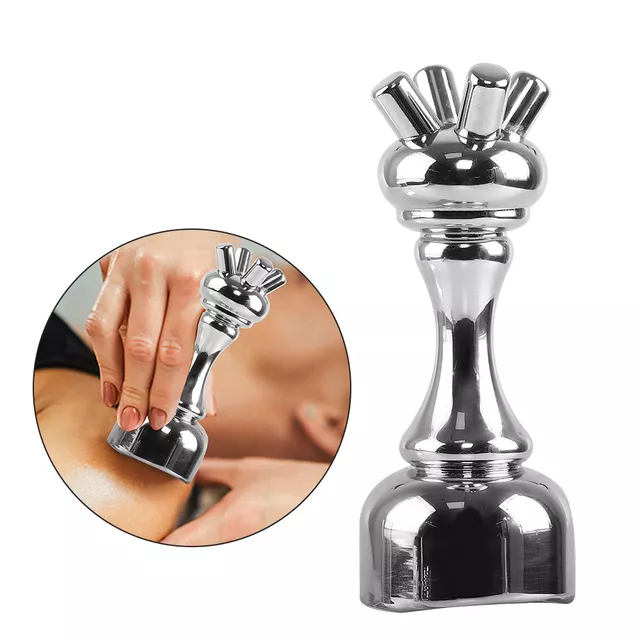 inSPORTline Strian 2in1 Massagepilz und -flasche aus Metall