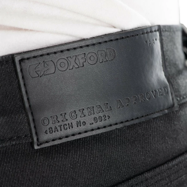 Herren Oxford Original Approved Jeans CE Slim Fit Schwarz