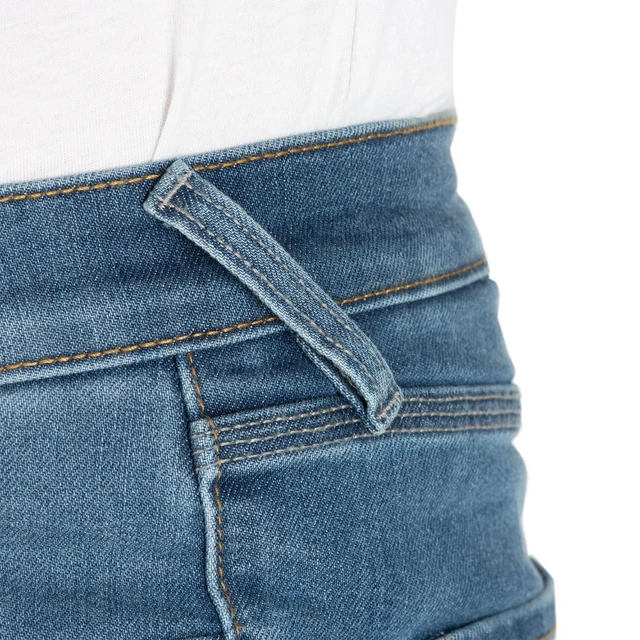 Oxford Original Approved Jeans CE Slim Fit Herren-Moto-Hosen Hellblau