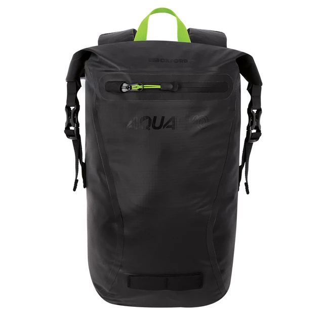 Wasserdichter Oxford Aqua EVO-Rucksack 12l - schwarz/gelb fluo - schwarz/gelb fluo