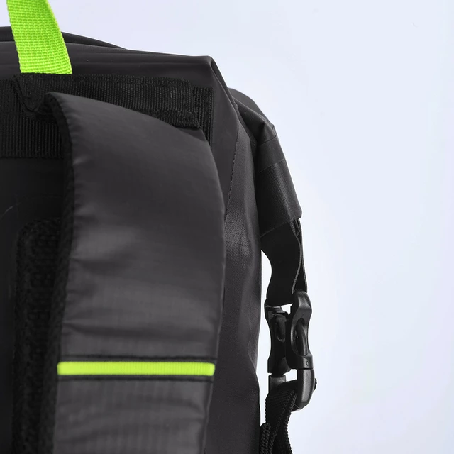 Wasserdichter Oxford Aqua EVO-Rucksack 12l - schwarz/gelb fluo