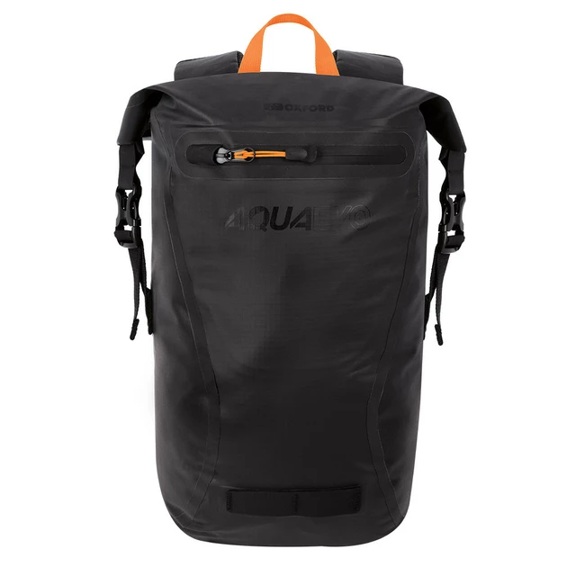 Wasserdichter Oxford Aqua EVO-Rucksack 22l - schwarz/orange - schwarz/orange