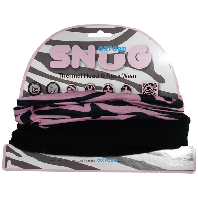 Universal Halswärmer Oxford Snug - Pink Zebra