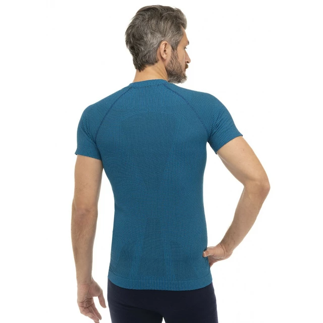 Herren Brubeck 3D Run PRO Kurzarm T-Shirt - Blau