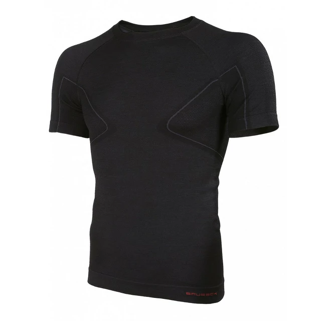 Brubeck Active Wool T-Shirt mit kurzen Ärmeln für Männer - marineblau