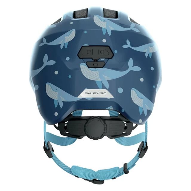 Kinderfahrradhelm Abus Smiley 3.0 - Blauwal