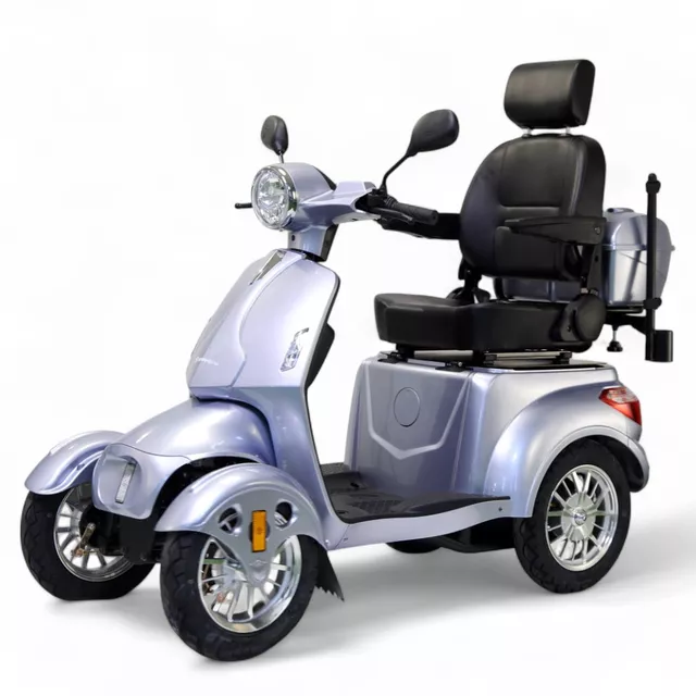 inSPORTline Antun Elektro-Quad mit Anhänger - grün - silber