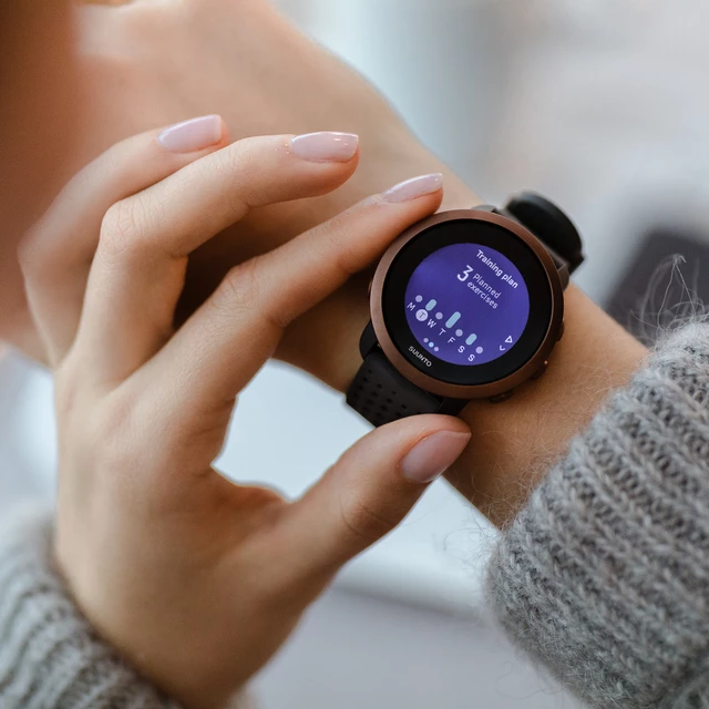 Suunto 3 Fitnessuhr - Pebble White