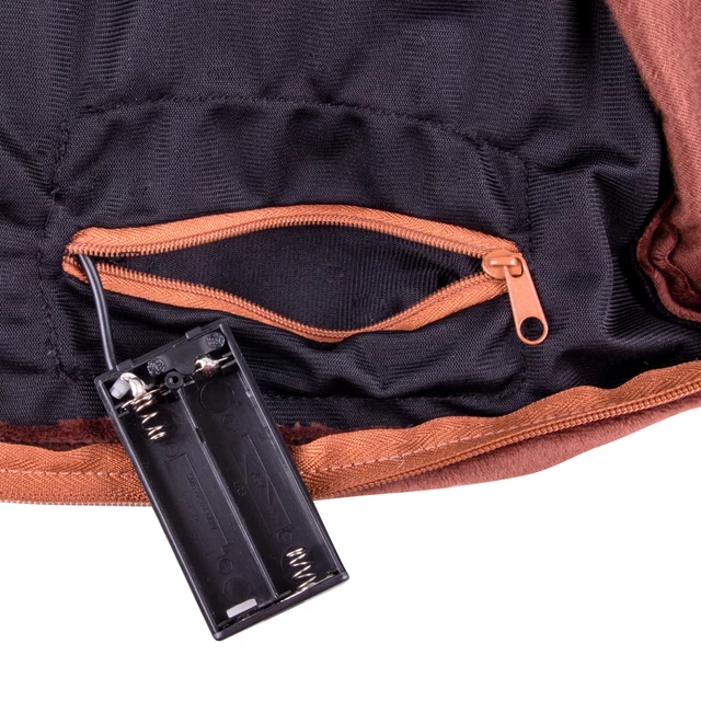 inSPORTline Trawel Massagekissen und Decke - dunkelbraun