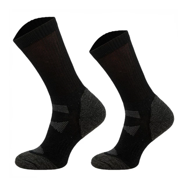 Merino-Trekking-Socken Comodo TRE3 - schwarz