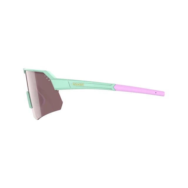 Sport-Sonnenbrille Tripoint Trerikesröset - Turquoise Smoke /w Pink Multi Cat.3