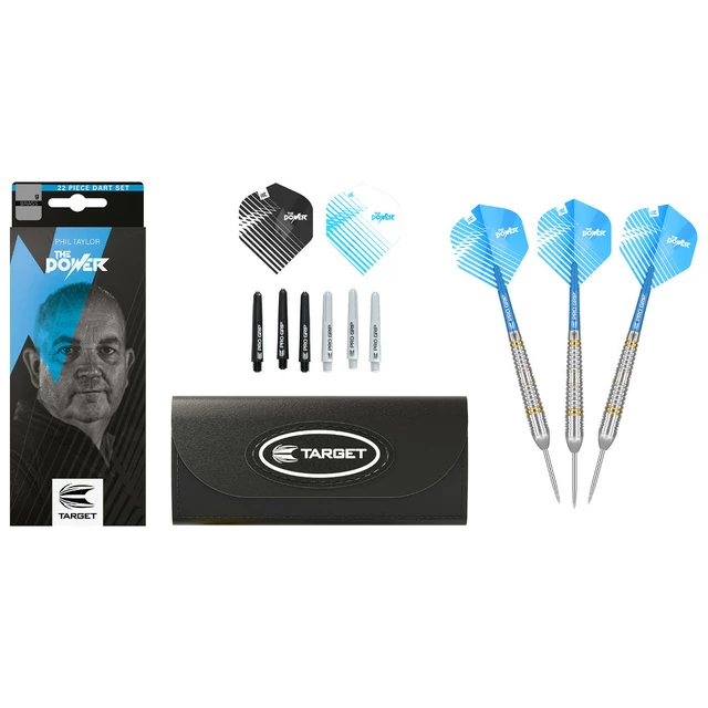 Ziel Phil Taylor Messing Stahl Darts 3pcs