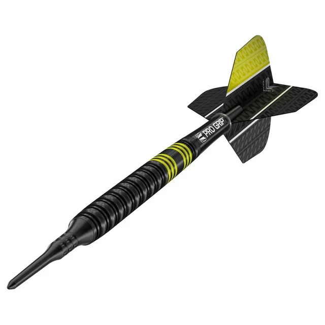 Darts Target Vapor8 Schwarz Gelb 80% 3Stück