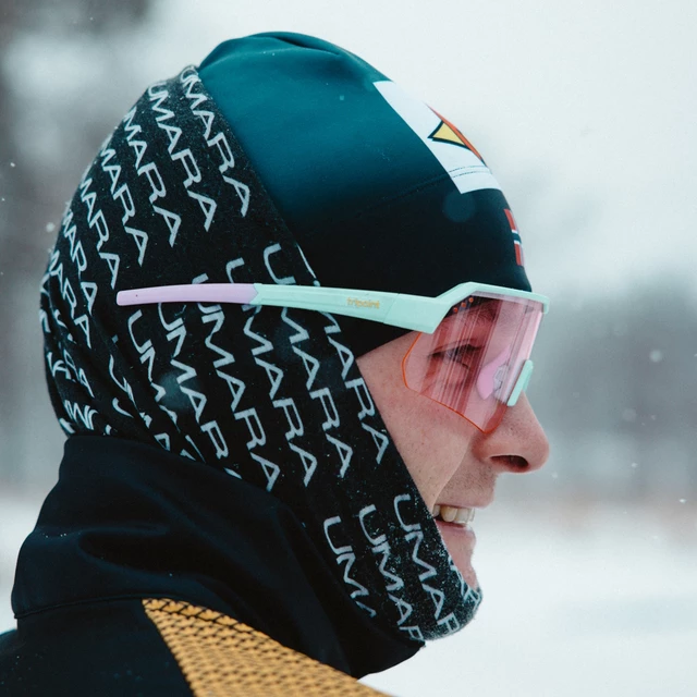 Sport-Sonnenbrille Tripoint Trerikesröset - Turquoise Smoke /w Pink Multi Cat.3