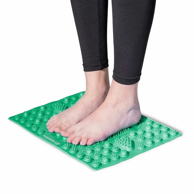 inSPORTline Tilsipur 39x29 cm Fußmassagematte - blau - grün
