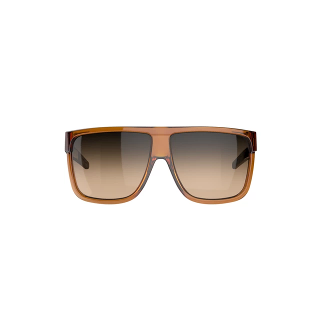 Sport-Sonnenbrille Tripoint Rajka - Shiny Transparent Brown Gradient Brown Cat.3