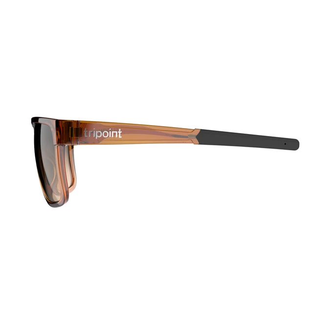 Sport-Sonnenbrille Tripoint Rajka - Shiny Transparent Brown Gradient Brown Cat.3
