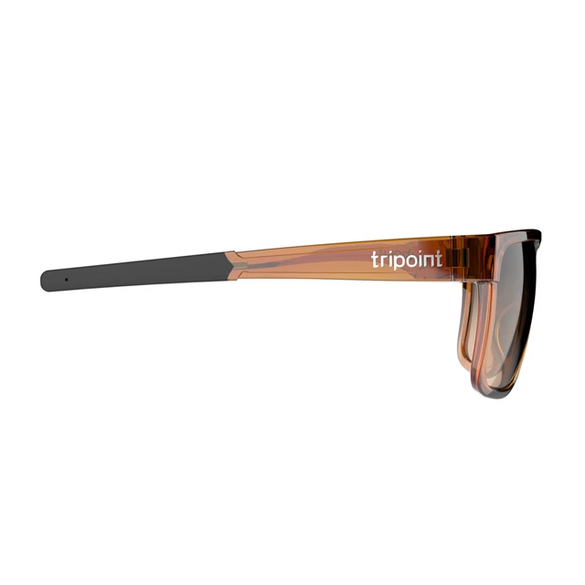 Sport-Sonnenbrille Tripoint Rajka - Shiny Transparent Brown Gradient Brown Cat.3