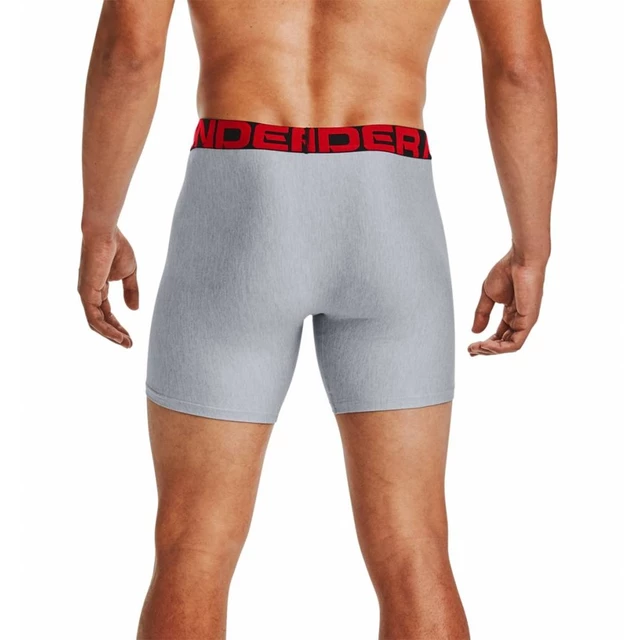 Under Armour UA Tech 6in Herren Boxershorts 2 Paar - Mod Gray Light Heather