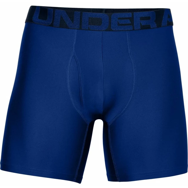 Under Armour UA Tech 6in Herren Boxershorts 2 Paar - Mod Gray Light Heather - Royal