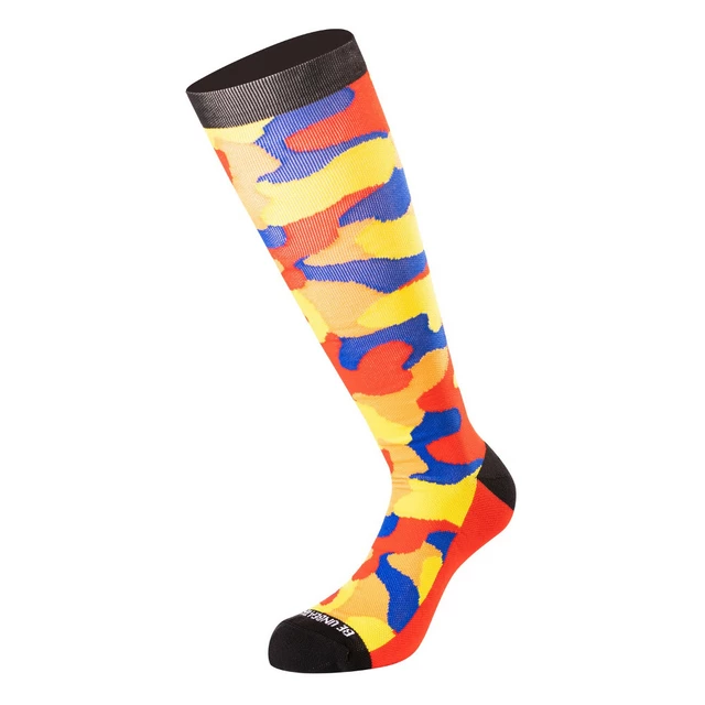 Undershield Camo Tall Socken Gelb/Rot/Blau